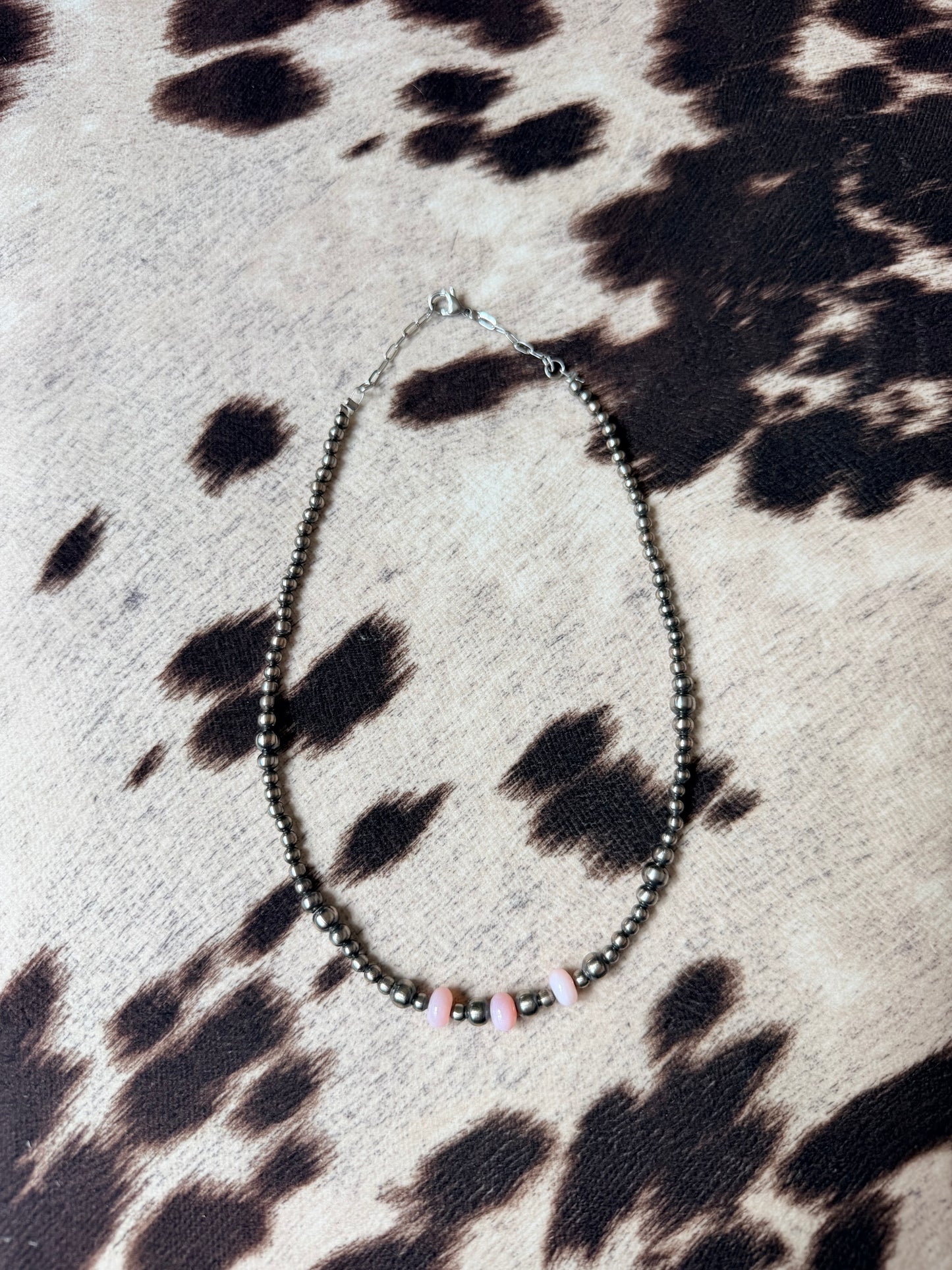 Pink Opal choker