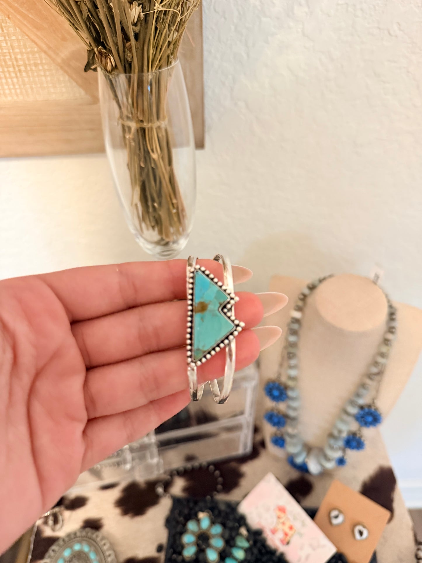 Turquoise Mountain cuff