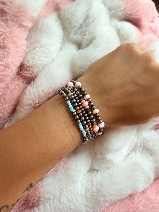 Pearl Stretch Bracelets