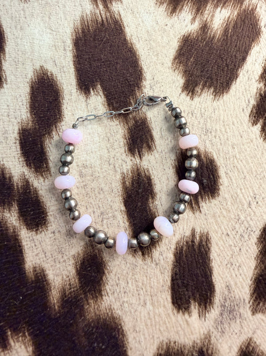 Lavender jade & Pearl