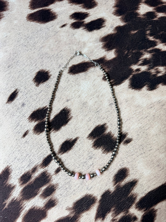 Pink Opal choker