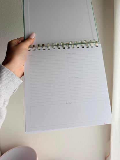 Hand painted planner